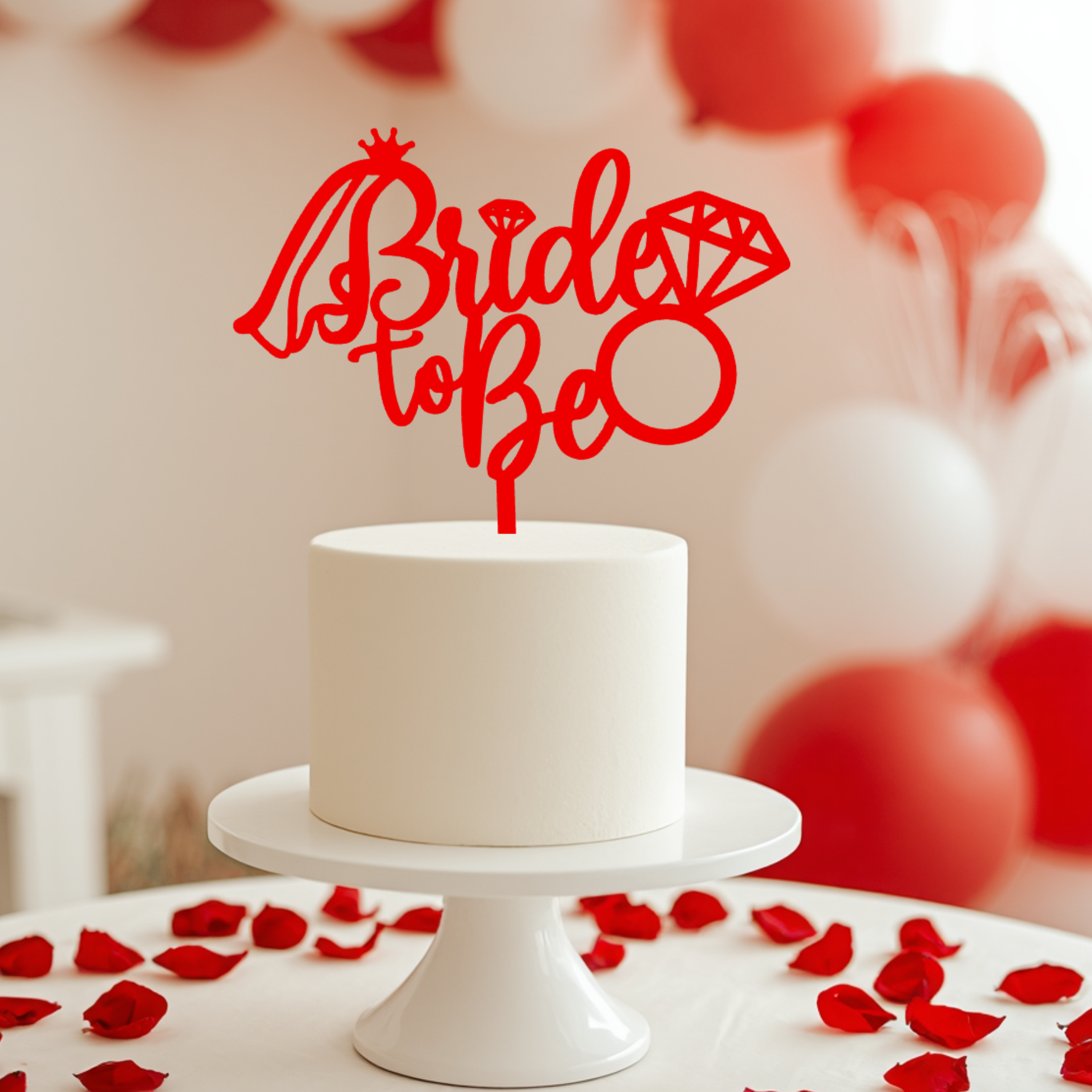 Bride to be topper