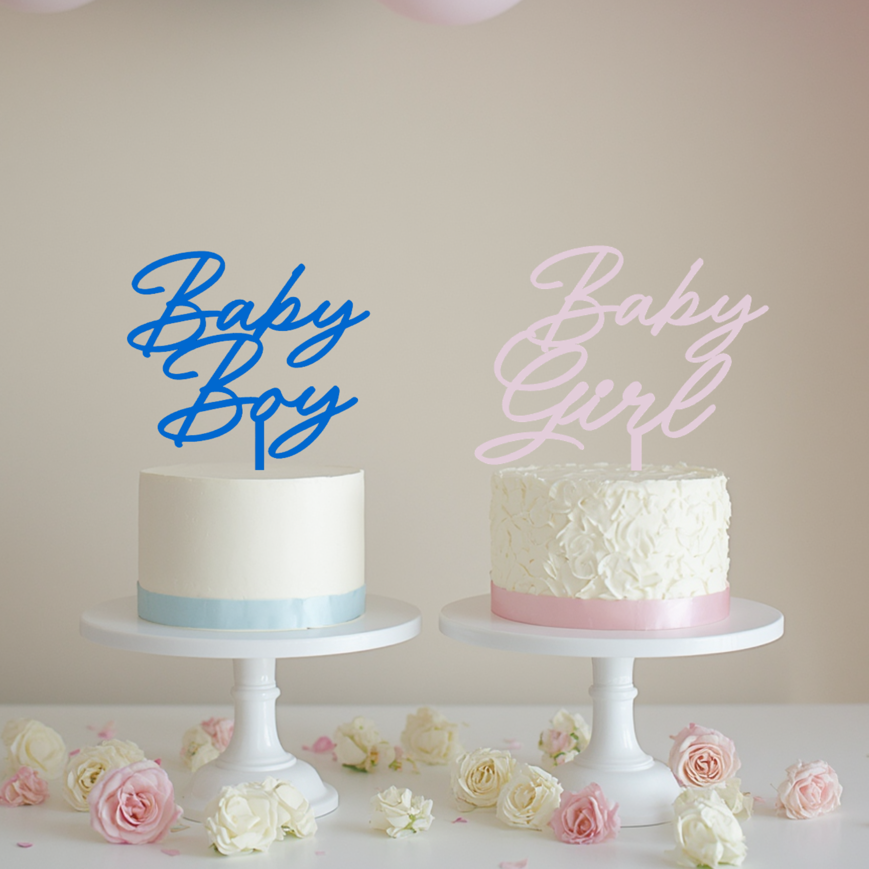 Baby boy / Baby girl topper