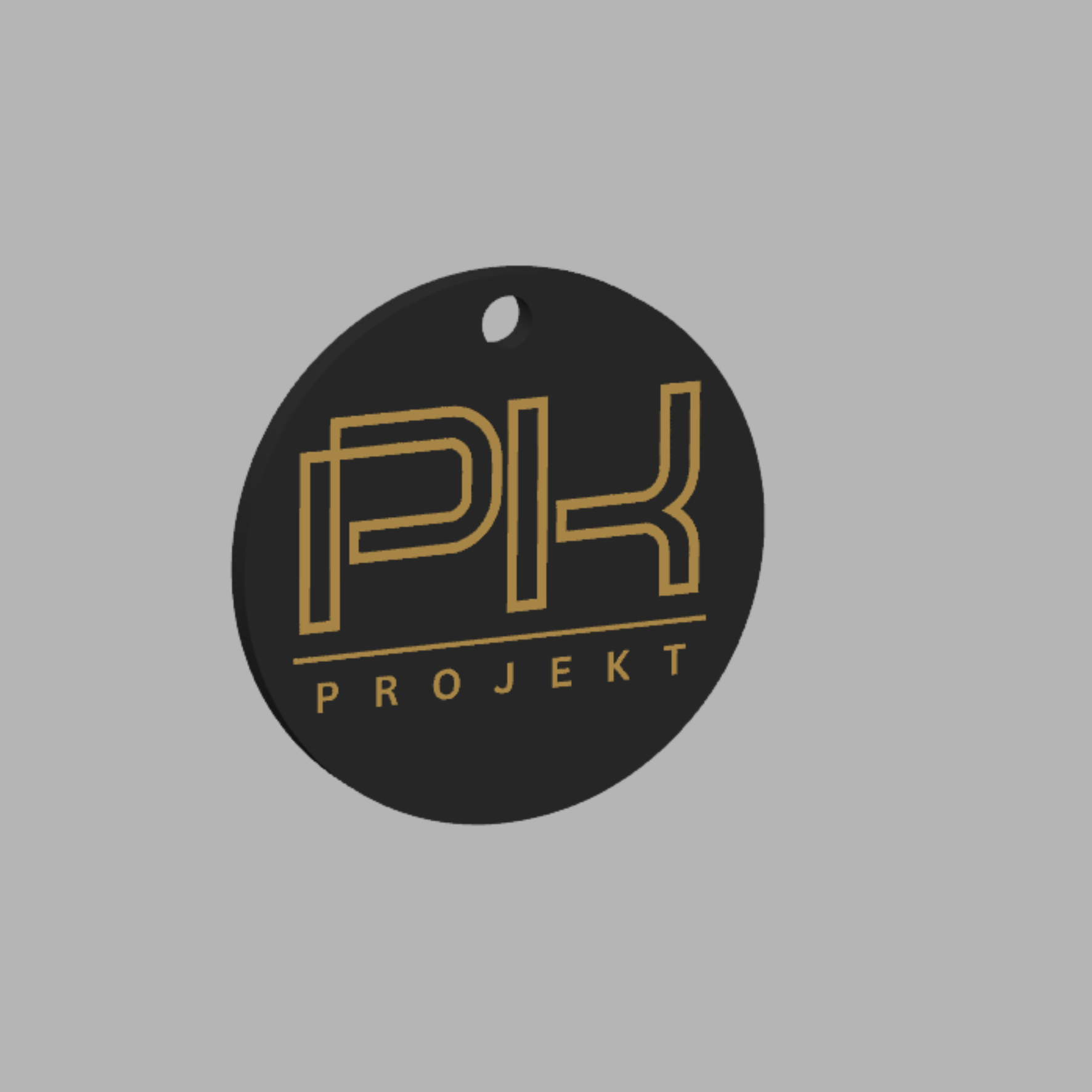 Personalizirani privjesak – okrugli